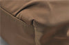 Authentic PRADA Nylon Tessuto Bow 2Way Shoulder Hand Bag Purse Brown Khaki 0442E