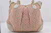 Auth Louis Vuitton Monogram Mini Lin Croisette Marina PM Hand Bag Pink LV 0444E
