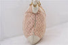 Auth Louis Vuitton Monogram Mini Lin Croisette Marina PM Hand Bag Pink LV 0444E