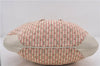 Auth Louis Vuitton Monogram Mini Lin Croisette Marina PM Hand Bag Pink LV 0444E