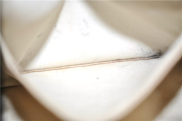 Auth Louis Vuitton Monogram Mini Lin Croisette Marina PM Hand Bag Pink LV 0444E