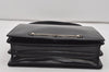 Authentic GUCCI Vintage Horsebit Shoulder Hand Bag Purse Leather Black 0444I