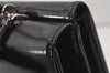 Authentic GUCCI Vintage Horsebit Shoulder Hand Bag Purse Leather Black 0444I