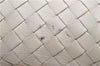 Authentic BOTTEGA VENETA Intrecciato Leather Shoulder Hand Bag Purse Ivory 0448E