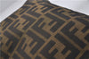Authentic FENDI Vintage Zucca Shoulder Cross Body Bag Nylon Leather Brown 0449F