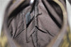 Authentic FENDI Vintage Zucca Shoulder Cross Body Bag Nylon Leather Brown 0449F