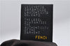 Authentic FENDI Vintage Zucca Shoulder Cross Body Bag Nylon Leather Brown 0449F