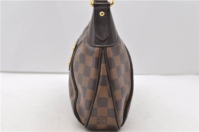 Authentic Louis Vuitton Damier Canvas Thames PM Shoulder Bag N48180 LV 0454D