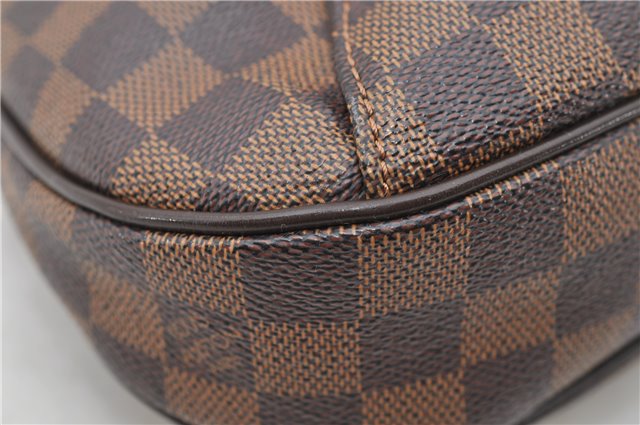 Authentic Louis Vuitton Damier Canvas Thames PM Shoulder Bag N48180 LV 0454D