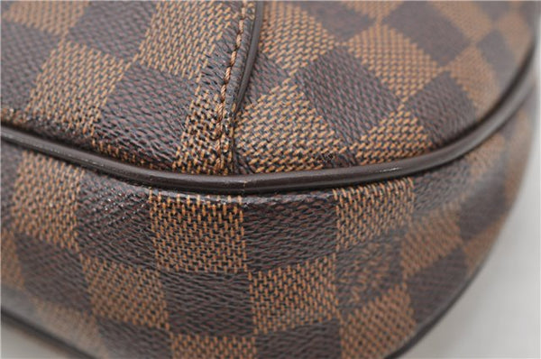 Authentic Louis Vuitton Damier Canvas Thames PM Shoulder Bag N48180 LV 0454D