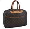 Authentic Louis Vuitton Monogram Deauville Hand Bag M47270 LV 0455D