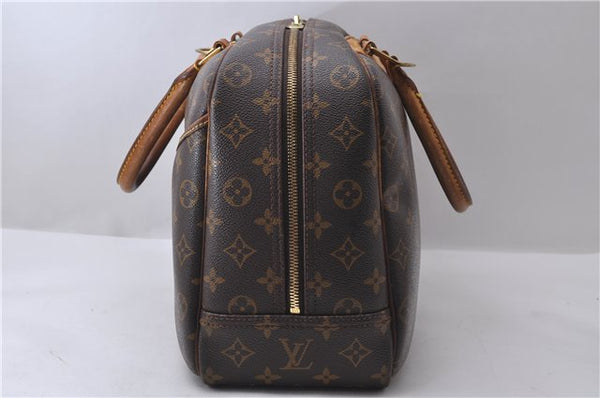 Authentic Louis Vuitton Monogram Deauville Hand Bag M47270 LV 0455D