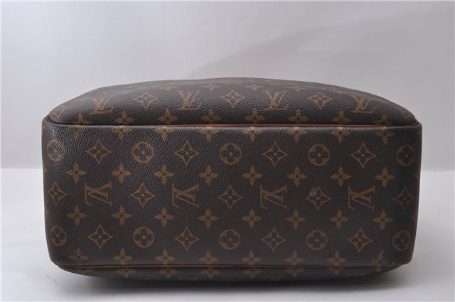 Authentic Louis Vuitton Monogram Deauville Hand Bag M47270 LV 0455D