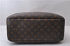 Authentic Louis Vuitton Monogram Deauville Hand Bag M47270 LV 0455D