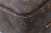 Authentic Louis Vuitton Monogram Deauville Hand Bag M47270 LV 0455D