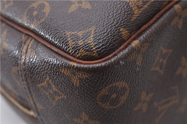 Authentic Louis Vuitton Monogram Deauville Hand Bag M47270 LV 0455D