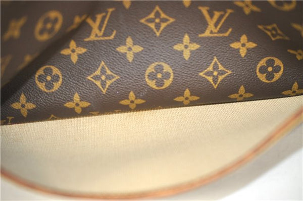 Authentic Louis Vuitton Monogram Deauville Hand Bag M47270 LV 0455D