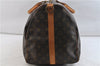 Auth Louis Vuitton Monogram Keepall Bandouliere 55 Boston Bag M41414 LV 0456D