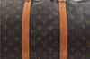 Auth Louis Vuitton Monogram Keepall Bandouliere 55 Boston Bag M41414 LV 0456D