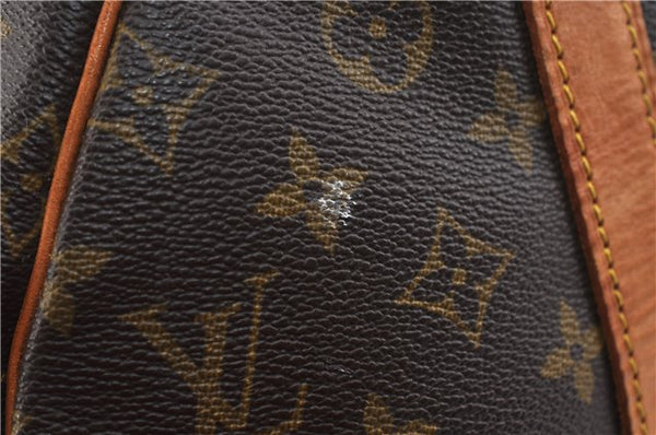 Auth Louis Vuitton Monogram Keepall Bandouliere 55 Boston Bag M41414 LV 0456D
