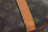 Auth Louis Vuitton Monogram Keepall Bandouliere 55 Boston Bag M41414 LV 0456D