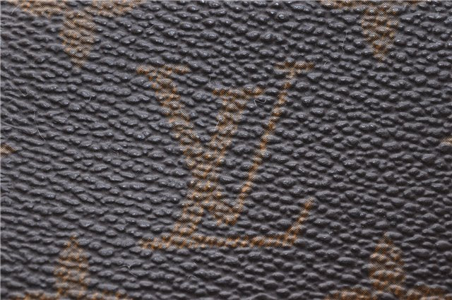 Authentic Louis Vuitton Monogram Pochette Twin GM Shoulder Bag M51852 LV 0457D