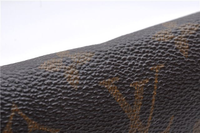 Authentic Louis Vuitton Monogram Pochette Twin GM Shoulder Bag M51852 LV 0457D