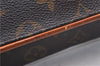 Authentic Louis Vuitton Monogram Pochette Twin GM Shoulder Bag M51852 LV 0457D