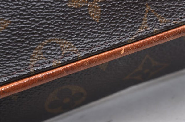 Authentic Louis Vuitton Monogram Pochette Twin GM Shoulder Bag M51852 LV 0457D