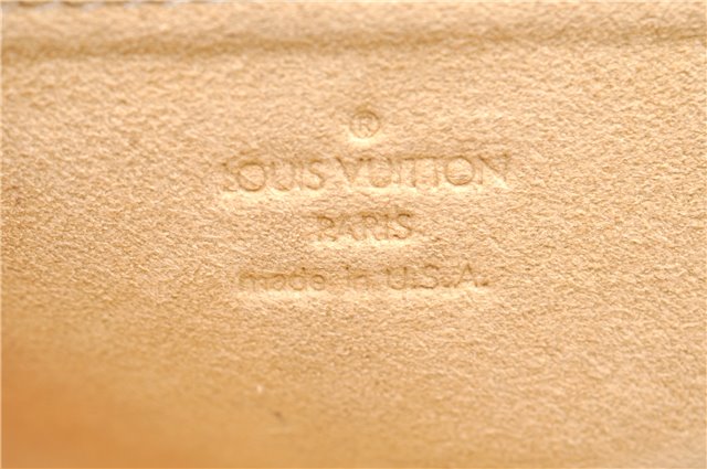 Authentic Louis Vuitton Monogram Pochette Twin GM Shoulder Bag M51852 LV 0457D