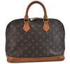 Authentic Louis Vuitton Monogram Alma Hand Bag M51130 LV 0458D