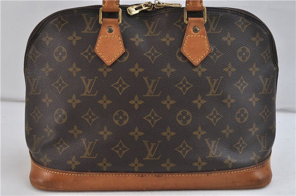 Authentic Louis Vuitton Monogram Alma Hand Bag M51130 LV 0458D