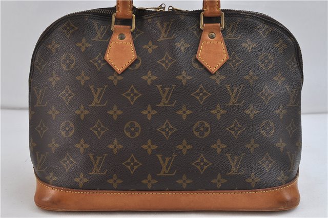 Authentic Louis Vuitton Monogram Alma Hand Bag M51130 LV 0458D