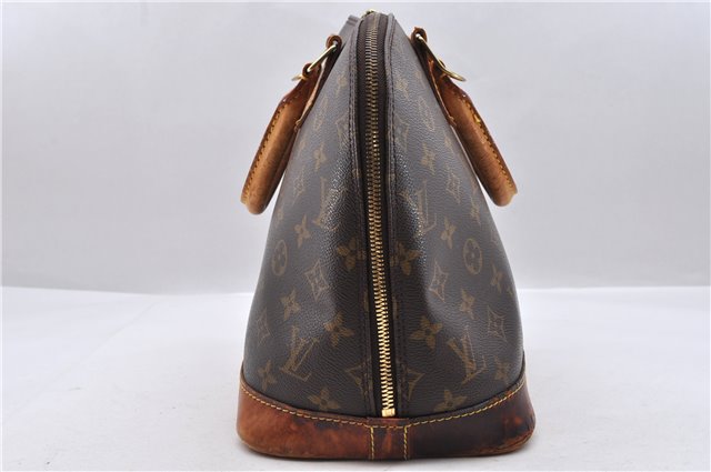 Authentic Louis Vuitton Monogram Alma Hand Bag Purse M51130 LV 0462D