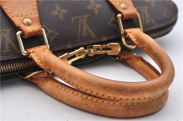 Authentic Louis Vuitton Monogram Alma Hand Bag Purse M51130 LV 0462D