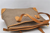 Authentic GUCCI Micro GG PVC Leather Shoulder Tote Bag 0172 Brown Junk 0463D