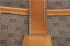 Authentic GUCCI Micro GG PVC Leather Shoulder Tote Bag 0172 Brown Junk 0463D