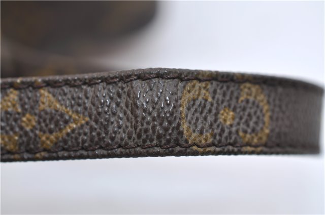 Authentic Louis Vuitton Monogram Marly Dragonne PM M51827 Clutch Hand Bag 0463F