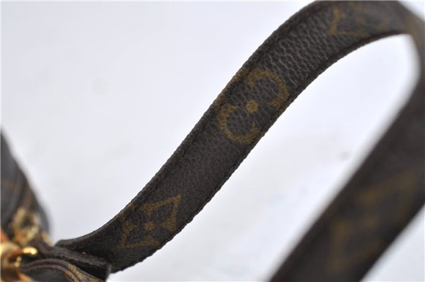 Authentic Louis Vuitton Monogram Marly Dragonne PM M51827 Clutch Hand Bag 0463F