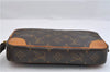 Authentic Louis Vuitton Monogram Marly Dragonne PM M51827 Clutch Hand Bag 0463F