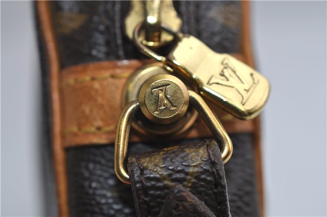 Authentic Louis Vuitton Monogram Marly Dragonne PM M51827 Clutch Hand Bag 0463F