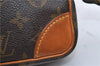 Authentic Louis Vuitton Monogram Marly Dragonne PM M51827 Clutch Hand Bag 0463F