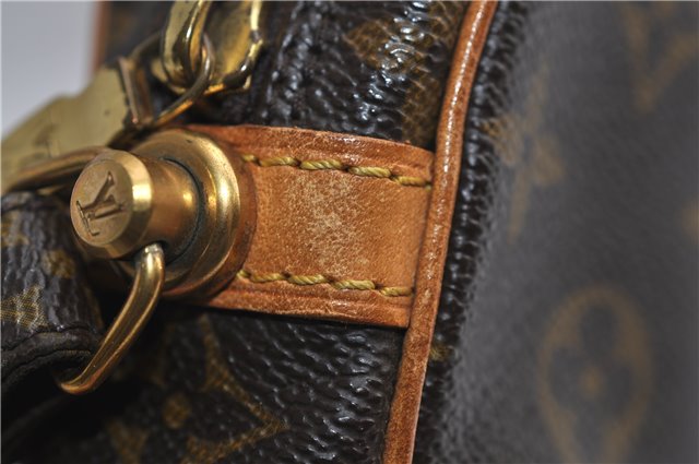 Authentic Louis Vuitton Monogram Marly Dragonne PM M51827 Clutch Hand Bag 0463F