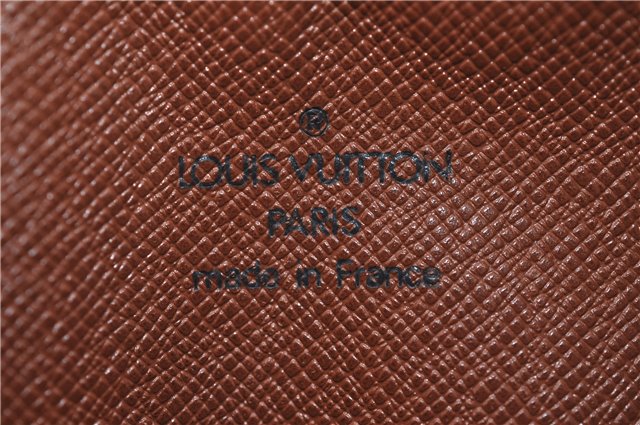 Authentic Louis Vuitton Monogram Marly Dragonne PM M51827 Clutch Hand Bag 0463F