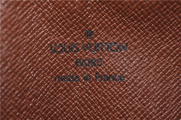 Authentic Louis Vuitton Monogram Marly Dragonne PM M51827 Clutch Hand Bag 0463F