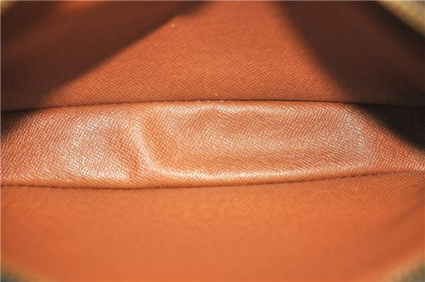 Authentic Louis Vuitton Monogram Marly Dragonne PM M51827 Clutch Hand Bag 0463F