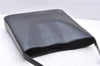 Authentic PRADA Leather Shoulder Hand Bag Black 0465E
