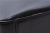 Authentic PRADA Leather Shoulder Hand Bag Black 0465E