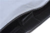 Authentic PRADA Leather Shoulder Hand Bag Black 0465E