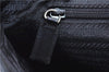 Authentic PRADA Leather Shoulder Hand Bag Black 0465E